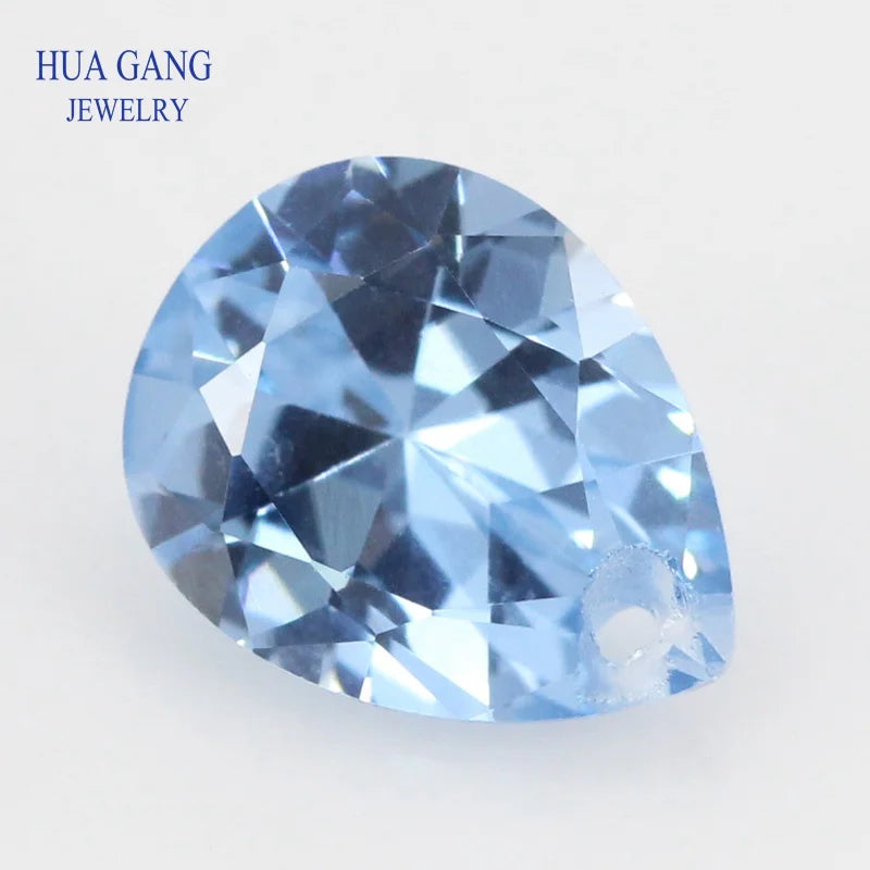 AAAAA Pear Shape Synthetic Spinel Stones 4x6~10x14mm