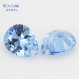 AAAAA Pear Shape Synthetic Spinel Stones 4x6~10x14mm