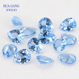 AAAAA Pear Shape Synthetic Spinel Stones 4x6~10x14mm