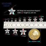 AAAAA Star CZ Stone 4x4~10x10mm High CZ