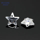 AAAAA CZ Stone Star Shape 4x4~10x10mm High CZ