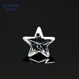 AAAAA CZ Stone Star Shape 4x4~10x10mm High CZ
