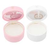 Elegant Jewelry Box with Single Neckline Wheel for Bracelet