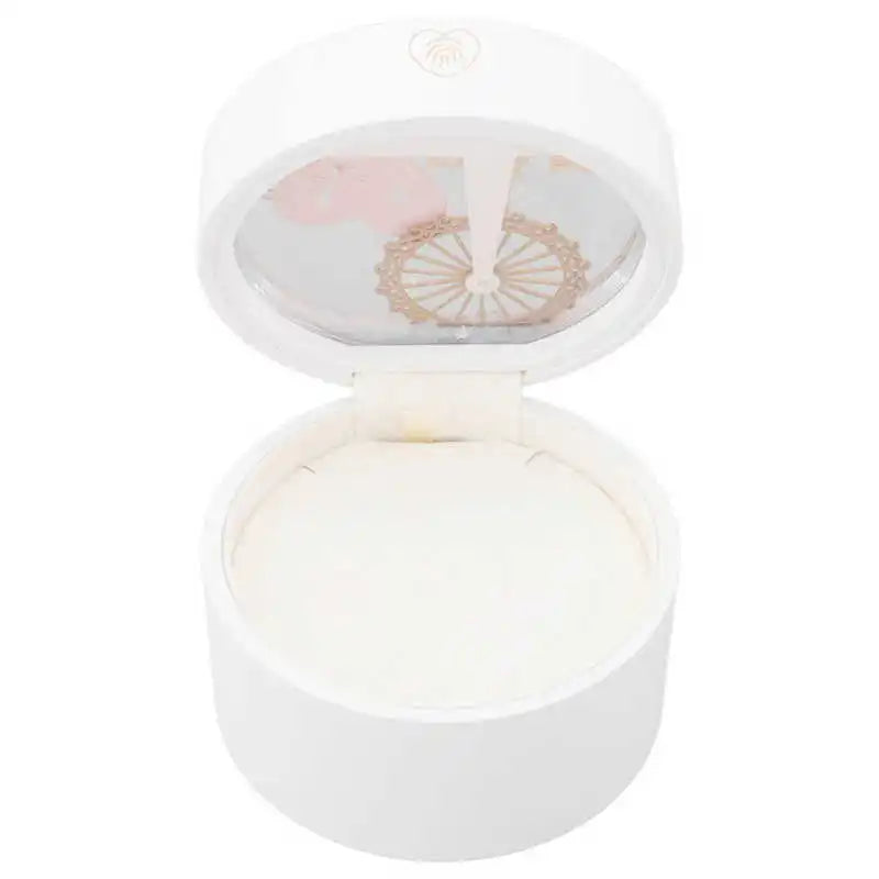 Elegant Jewelry Box with Single Neckline Wheel for Bracelet
