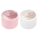 Elegant Jewelry Box with Single Neckline Wheel for Bracelet