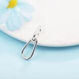 Single Round Hoop Earrings for Women