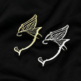 Leaf Fairy Ear Cuff Earring Antique Gothic Halloween Earcuff