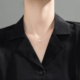 925 Silver CZ Necklace for Women