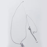 925 Silver CZ Necklace for Women