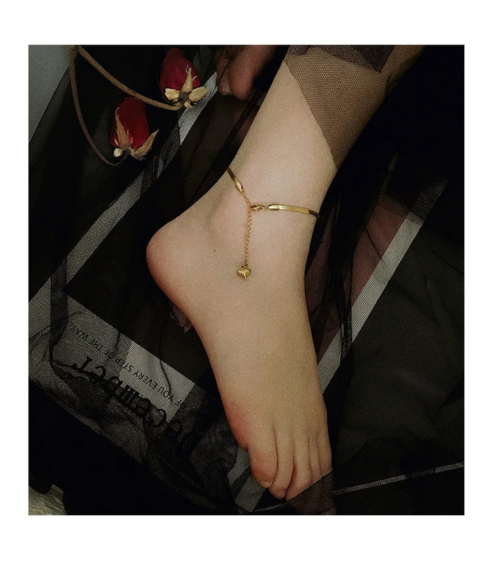 Personalized Titanium Steel Anklet