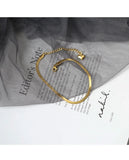 Personalized Titanium Steel Anklet