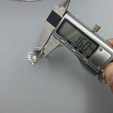 925 Silver Cuban Chain Bracelet Real Silver Fine Jewelry