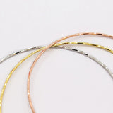 S925 Silver Adjustable Choker with Moving Beads