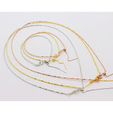 S925 Silver Adjustable Choker with Moving Beads