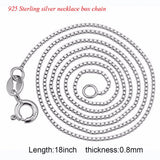 Butterfly Charm Pearl Pendant Necklace in 925 Silver