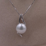 Freshwater Pearl Pendant S925 Silver Necklace Choker for Women