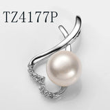 Pearl Pendant Necklace 925 Sterling Silver Chain Choker