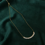 Sinzry 18K plated Smiling Pearl Choker Necklace