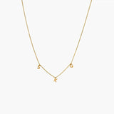 Sipuris Letter Necklace Steel Name Jewelry Women Gift