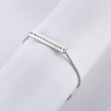 Sipuris Personalized Stainless Steel Name Engraved Bracelet For Women
