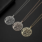 Sipuris Tree Of Life Name Necklace Stainless Steel Family Gift