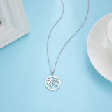 Sipuris Basketball Necklace Men Personalized Name Jewelry Boyfriend Gift