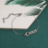 Sipuris Name Bracelet, Personalized Stainless Steel Letter Bracelet