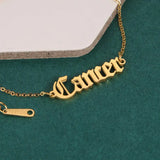Sipuris Name Bracelet, Personalized Stainless Steel Letter Bracelet