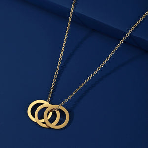 Golden Choker Necklace with Multiple Names Engraving