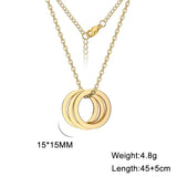 Golden Choker Necklace with Multiple Names Engraving