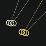Golden Choker Necklace with Multiple Names Engraving