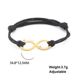 Sipuris Wax Line Stainless Steel Infinity Name Bracelet For Women