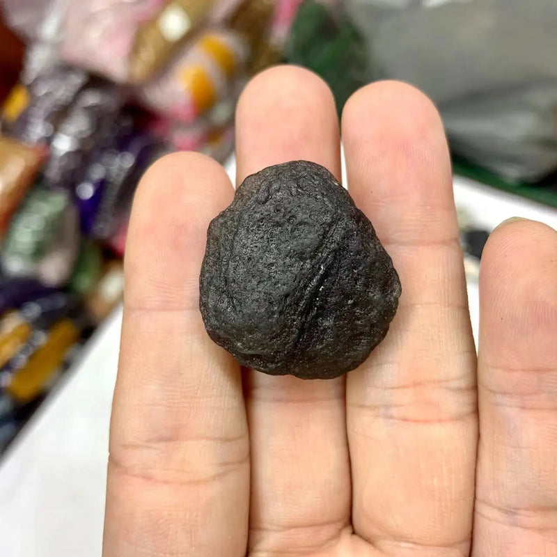 Sirius Meteorite Stone Beads Natural Gemstone DIY Loose Bead 1 Piece