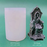 Skeleton Throne Epoxy Resin Mold for DIY Crafts