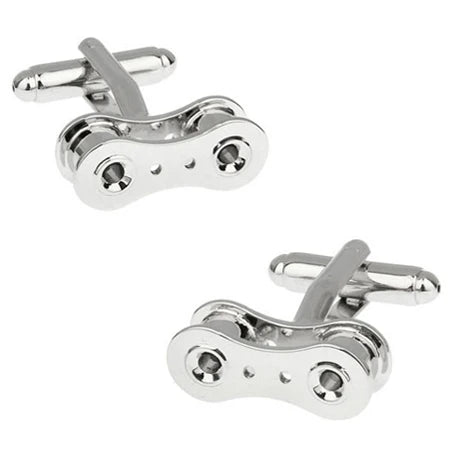 Silver Metal Cufflink Cuff Link Pair Promotion