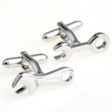 Silver Metal Cufflink Cuff Link Pair Promotion