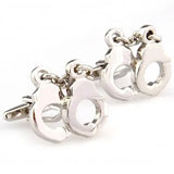 Silver Metal Cufflink Cuff Link Pair Promotion