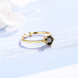 CZ Rings for Women Open Ring Girls Female Jewelry Gift