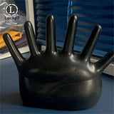 Six Finger Palm Jewelry Rack Resin Spray Paint Ring Necklace Storage Rack