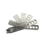 Six Sides Jewelry Caliper Stainless Steel Diamond Measuring Tools Gemstone Sizer