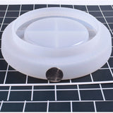 Circular 3D Silica Gel Epoxy Resin Ashtray Mold Set