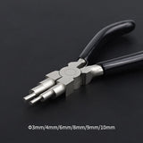 6-Segment Coil Winding Pliers Round Nose DIY Jewelry Tool