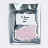 283# Nano Synthetic Gems Stone 0.8mm~3.0mm Round Shape