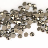 0.9-2mm Flat Back Round Marcasite Stone