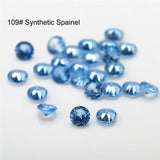 Synthetic Spinel Stone Gems 1.0-3.0mm Round Brilliant Cut
