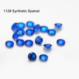 Synthetic Spinel Stone Gems 1.0-3.0mm Round Brilliant Cut
