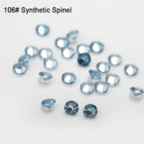 Synthetic Spinel Stone Gems 1.0-3.0mm Round Brilliant Cut