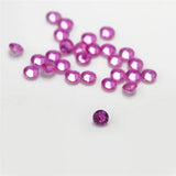 Synthetic Corundum Gems 1.0mm~3.0mm Round Brilliant Cut for Jewelry 1.25# 3#