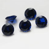 1-12mm Round Cut Synthetic Spinel Stone 114# 112# 113# Jewelry