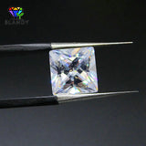 5A Square CZ Stone Princess Cut Loose CZ Gems 1.5-12mm